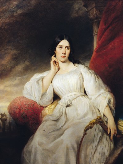Madame Malibran in the Role of Desdemona by Henri Decaisne
